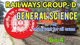 Important questions General science india railway group d