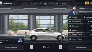 I made the most fuel efficient car in car company tycoon!