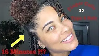 Finger Coils in 16 Minutes 😱?!?