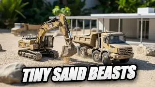 Hydraulic RC Construction: Caterpillar 336 & Mercedes-Benz Arocs | RC Construction Vehicles