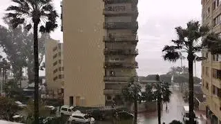 Rain storm tormenta MARBELLA, Spain 5 diciembre 2022