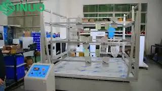 View ASTM Simulated Transportation Vibration Test Table For Product Durability Testing Demo