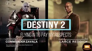 Destiny 2 Lightfall || Commander Zavala || Payin My Respects || RIP Lance Reddick || GameSimple