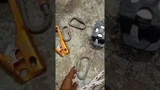 1:1 pully system with back up telecom tower safety training