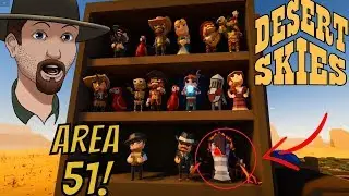 Desert Skies- Area 51 Laboratory and New SEEKER Wobblehead!