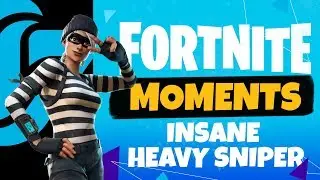 Insane 277m Heavy Sniper Kill - Fortnite Moments