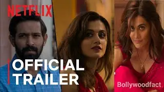HASEEN DILRUBA Official Trailer 2021 | Taapsee Pannu,Vikrant | Watch on Netflix