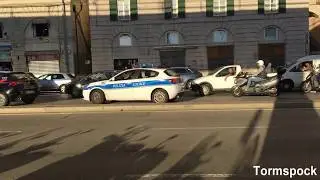 [AMBULANZA+CARABINIERI] Incidente stradale, intervento codice ROSSO