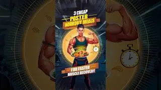 3 Cheap Post workout meals for faster muscle recovery 💪🥵🔥 #healthytips #shortsfeed #proteinfood