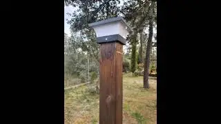 4x4 inch Solar Post Caps Lights - Review