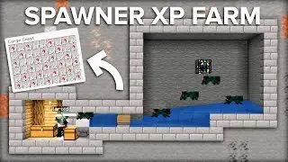 Episode 3 Minecraft survival series Cave Spider Spawner XP Farm 1.21