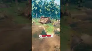 Как строить стартовый дом в Valheim в 2023 #shorts #valheim #valheim2023