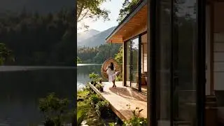Tranquil Lakeside Tiny House 🌿 | Peaceful Modern Retreat by the Water 🏡✨