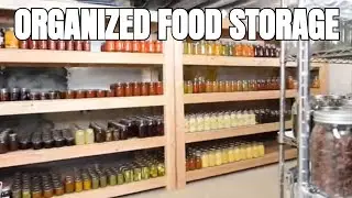 FOOD STORAGE CELLAR TOUR   PANTRY TOUR   CANNING RECIPES   MEAL PREP COOK WITH ME LARGE FAMILY MEALS