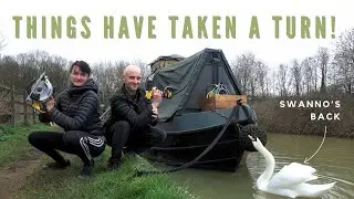 NARROWBOAT DIY CHAOS! The struggle of living aboard during renovations