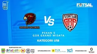 BEKASI FUTSAL LEAGUE 2025 | GRUP A | U-18 | BIHAQ FUTSAL VS GRAF FUTSAL