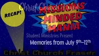 Missions Minded Mania Recap!