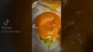 new burgerking fiery fish sandwich#burgerking#fish$seafood #foodie
