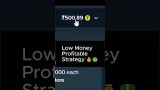 Low Money Profitable Strategy 💰🤑 #shorts #stake #casino #mines