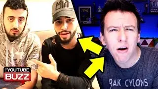 Arabic YouTubers Kicked Off Airplane - Adam Saleh & Slim VS Philip Defranco
