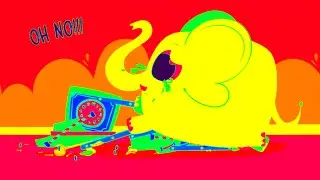 THE YELLOW ELEPHANT BROKE THE CLOCK || HICKORY DICKORY DOCK