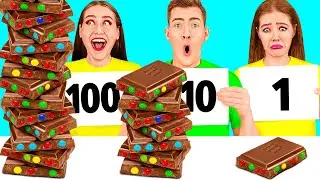 100 Layers of Food Challenge | Epic Cooking Hacks by Fun Challenge