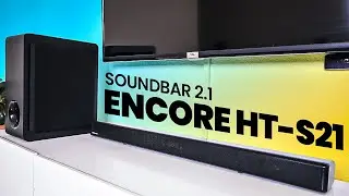 Turbinei o SOM da minha TV! Soundbar Encore HT S21 de 150W 😱
