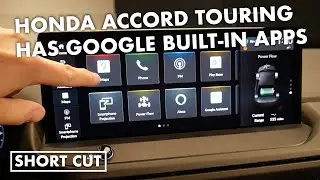 Google built-in apps in the new 2023 Honda Accord Touring