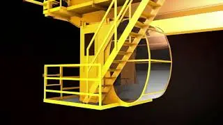 open winch cranes