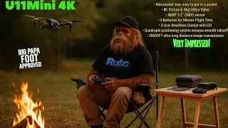 Ruko U11Mini 4K Drone | Unboxing, Tabletop Review & Outdoor Footage