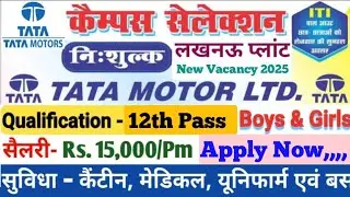 iti करना है Join Tata Motors Lucknow Full Term Apprenticeship Program 2025| Only 12th Pass