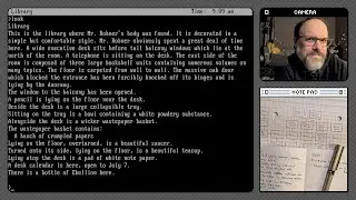 Deadline &ndash; Part 4 &ndash; murder mystery text adventure game
