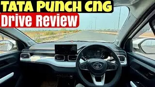 2025 New Tata Punch iCNG Drive Review | Real Performance, Mileage, Comfort & AC Cooling Test!