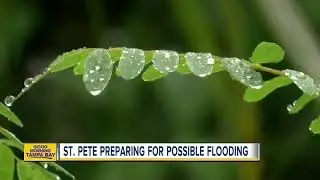 St. Pete prepares sewage plants for wet weekend