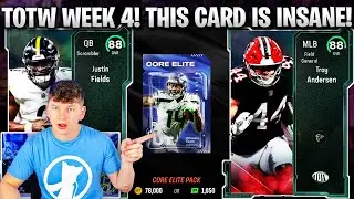 TOTW WEEK 4 IS HERE! THIS CARD IS INSANE! 88 FIELDS, ANDERSON, AND BRISKER!