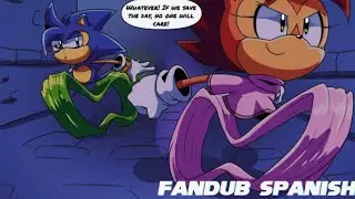 LOS HIJOS DE SONIC 🦔 Y SALLY 🐿️ // CÓMIC SONALLY // FANDUB SPANISH // #sonally #fandublatino