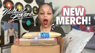Thrilling Finds: Unboxing Michael Jackson Merchandise!