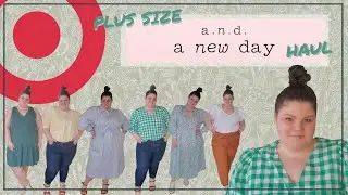 PLUS SIZE TARGET A NEW DAY HAUL // PLUS SIZE TRY ON