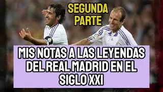MIS NOTAS A LAS LEYENDAS DEL REAL MADRID EN SIGLO XXI (SEGUNDA PARTE): ROBBEN, ROBINHO, RA&Uacute;L&hellip;