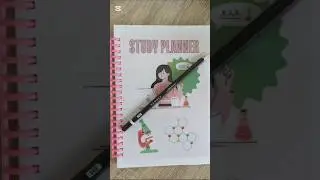 Customized Study planner| Notebook Back to School Craft idea's#customnotebook#backtoschool#diycraft