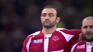 New Zealand vs Georgia საქართველო - ახალი ზელანდია (All Black ) Haka 3.10 .2015  FullHD