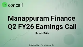 Manappuram Finance Ltd Q2 FY26 Earnings Conference Call | Concall.in