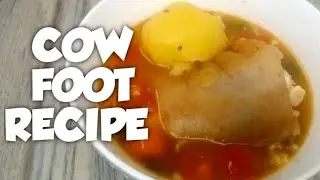 How To Cook Cow Feet | Easy Cow Feet Soup Recipe. Cooking Cow Feet