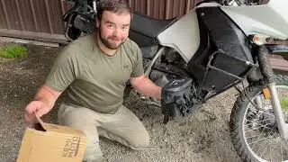 Kemimoto Motorcycle Side Bags- KLR 650 Install And Initial Review