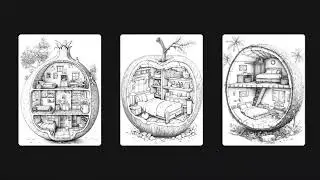 Fruit Houses PLR Coloring Pack Review - Create, Customize & Profit with this Exclusive Bundle