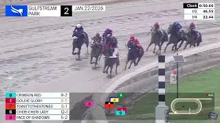 2da Carrera de Gulfstream Park | Jueves 22 de Enero de 2026