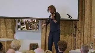 Colm Mac Con Iomaire tribute to President Michael D. Higgins at Global Voice for Humanity Award