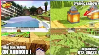 DYNAMIC SHADOW ! REALISTIC JAVA SHADER IN ANDROID | HOW TO INSTALL SHADER IN POJAV LAUNCHER NO LAG