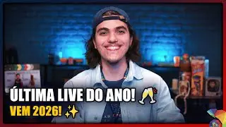 🔴 Últimas Fofocas de 2025 + Conversa AO VIVO com Inscritos | Feliz 2026