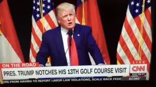 Trump Criticizing Obama For playing Golf